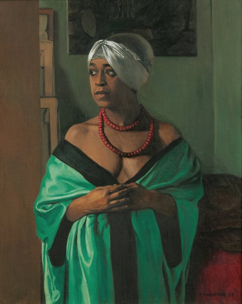 Aicha  by Felix Vallotton - Hand-Painted Oil Painting Reproduction