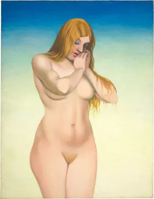 Blonde Nude Oil painting by Felix Vallotton