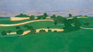 Corn Fields by Felix Vallotton Oil Painting