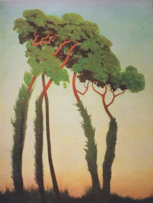 Last sun rays by Felix Vallotton Oil Painting