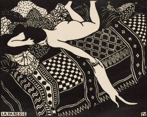 Laziness by Felix Vallotton Oil Painting