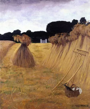 Les Javelles Oil painting by Felix Vallotton