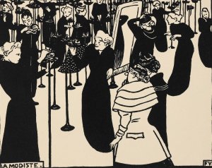 Meier-Graefe, Julius, Felix Vallotton by Felix Vallotton Oil Painting