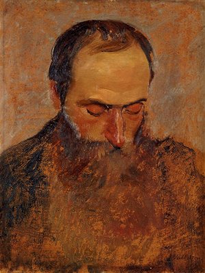 Portrait of Edouard Vuillard Oil painting by Felix Vallotton