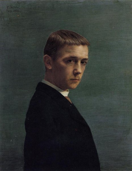 Main Product Photo of Self Portrait at 20 Painting by Felix Vallotton
