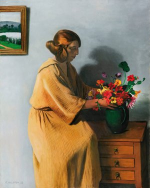 The Bouquet by Felix Vallotton Oil Painting