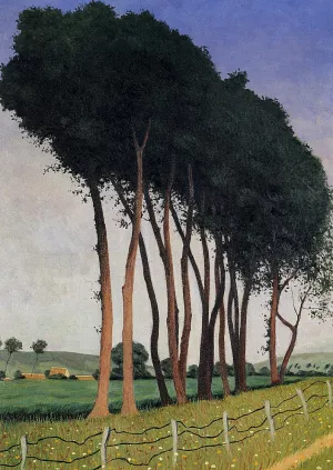 The Family of Trees Oil painting by Felix Vallotton