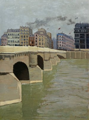 The Pont Neuf Bridge, 1902 by Felix Vallotton Oil Painting