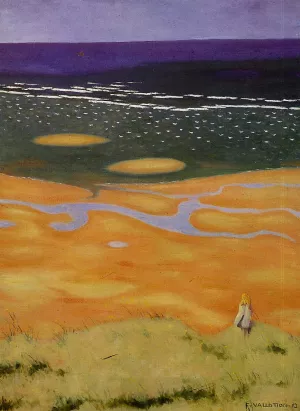 The Rising Tide Oil painting by Felix Vallotton