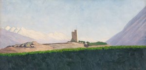 The Tower Of Goubing by Felix Vallotton Oil Painting