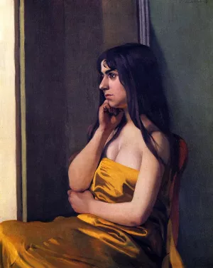 The Yellow Sheet by Felix Vallotton Oil Painting