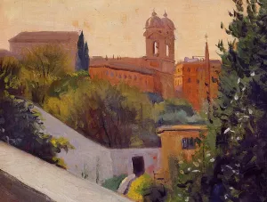 Trinity of the Mount Oil painting by Felix Vallotton