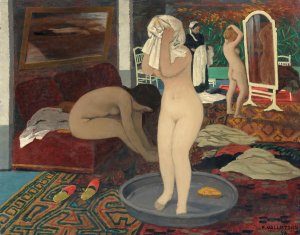 Women At Their Toilette by Felix Vallotton Oil Painting