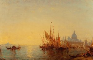 Bacino di San Marco by Felix Ziem Oil Painting