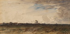 Barbizon by Felix Ziem Oil Painting