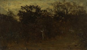 Coin de foret by Felix Ziem Oil Painting