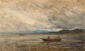 Fos, Environs De Martigues by Felix Ziem Oil Painting