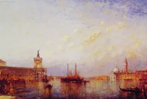 Glory of Venice by Felix Ziem - Oil Painting Reproduction