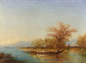 L'embouchure Du Bosphore by Felix Ziem Oil Painting