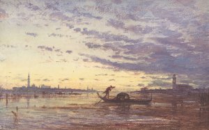 Venice by Felix Ziem Oil Painting