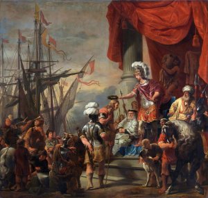 Aeneas At The Court of Latinus by Ferdinand Bol Oil Painting