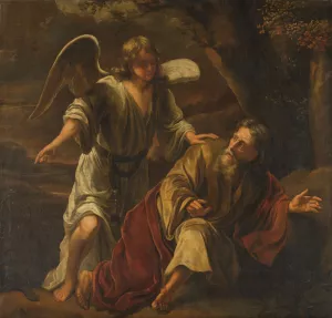 Biblical Scene by Ferdinand Bol Oil Painting