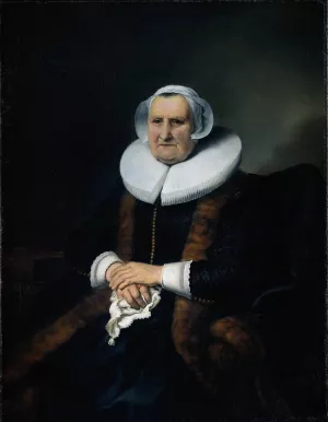 Elisabeth Jacobsdr. Bas Oil painting by Ferdinand Bol