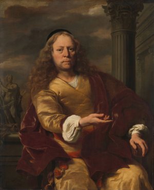 Portrait of a Man by Ferdinand Bol Oil Painting