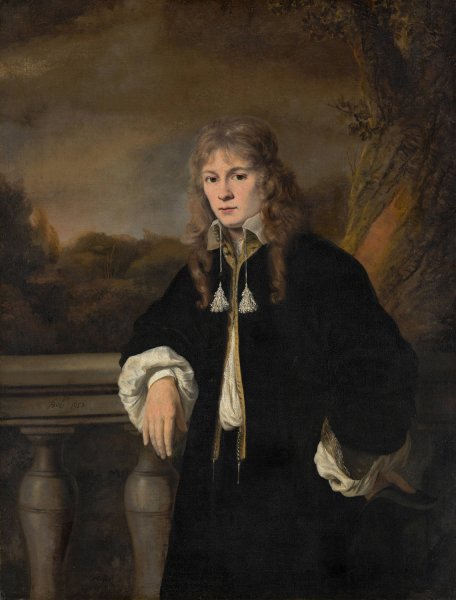 Portrait of a Young Man  by Ferdinand Bol - Hand-Painted Oil Painting Reproduction