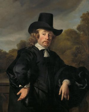 Portrait of Roelof Meulenaer by Ferdinand Bol Oil Painting