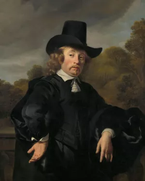 Portrait of Roelof Meulenaer by Ferdinand Bol Oil Painting