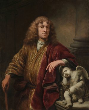Self Portrait by Ferdinand Bol Oil Painting