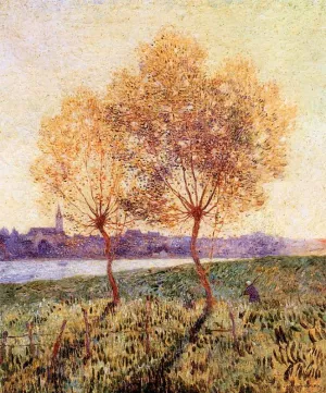 The Banks of the Loire, Basse Indre by Ferdinand Du Puigaudeau - Oil Painting Reproduction