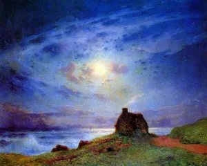 The Customs Cabin by Ferdinand Du Puigaudeau Oil Painting