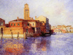 View of Venice also known as Murano by Ferdinand Du Puigaudeau Oil Painting