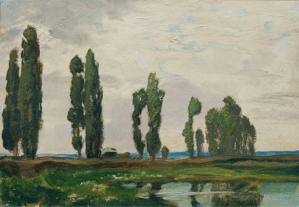 Taborsko  by Ferdinand Engelmuller - Hand-Painted Oil Painting Reproduction