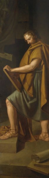 Apothekenladenschilder 2 by Ferdinand Georg Waldmuller Oil Painting