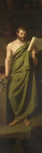 Apothekenladenschilder 4 by Ferdinand Georg Waldmuller Oil Painting