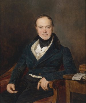 Bildnis August Walter by Ferdinand Georg Waldmuller Oil Painting