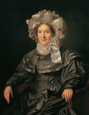 Elisabeth Waldmuller, die Mutter des Kunstlers by Ferdinand Georg Waldmuller Oil Painting