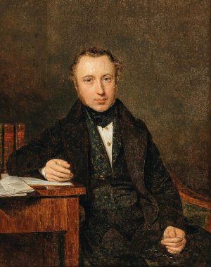 Portrat Josef von Stadler by Ferdinand Georg Waldmuller Oil Painting