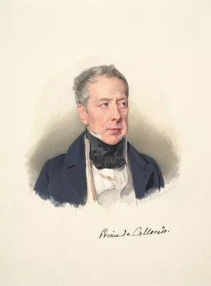 Prince Rudolph Joseph of Colloredo-Mansfeld Oil painting by Ferdinand Georg Waldmuller