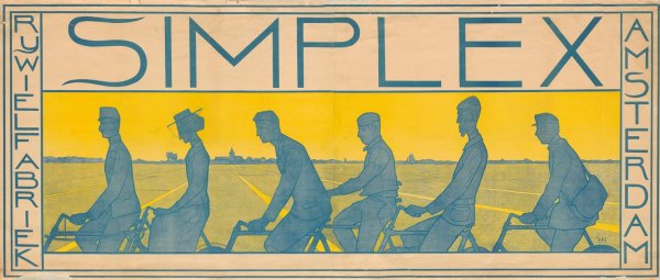 Main Product Photo of Simplex Snel Sterk  Painting by Ferdinand Hart Nibbrig