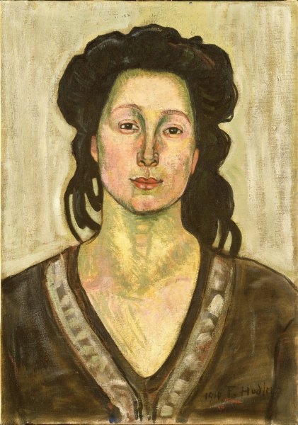 A Woman  by Ferdinand Hodler - Hand-Painted Oil Painting Reproduction