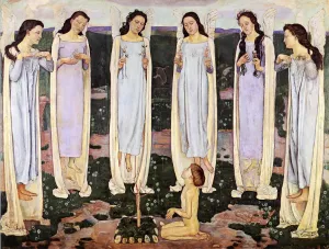 Adoration III painting by Ferdinand Hodler