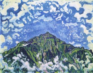 Der Niesen by Ferdinand Hodler Oil Painting