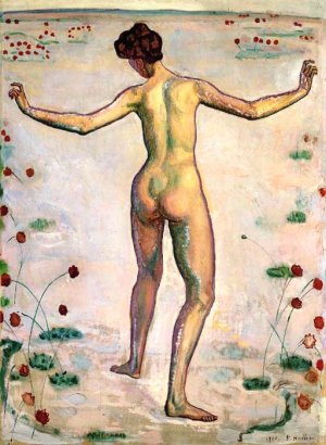 Linienherrlichkeit by Ferdinand Hodler Oil Painting