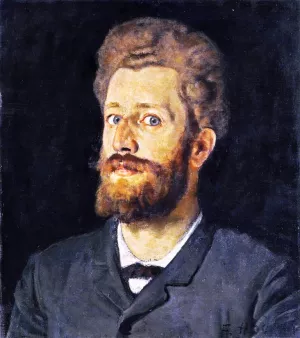 Louis Montchal by Ferdinand Hodler Oil Painting