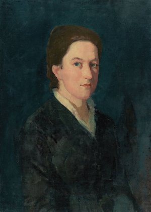 Portrait Of A Young Lady by Ferdinand Hodler Oil Painting