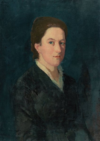 Portrait Of A Young Lady by Ferdinand Hodler - Hand-Painted Oil Painting Reproduction